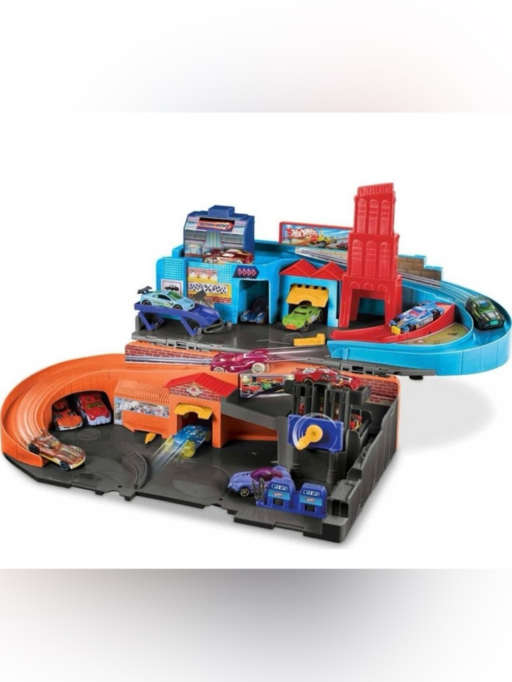 Hot Wheels Ultra Hots Sto & Go Set
